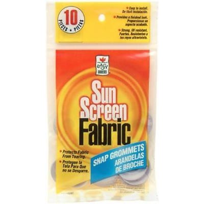 Snap Grommet For Sun Screen Fabric Protects Fabric From Tearin 2PK   